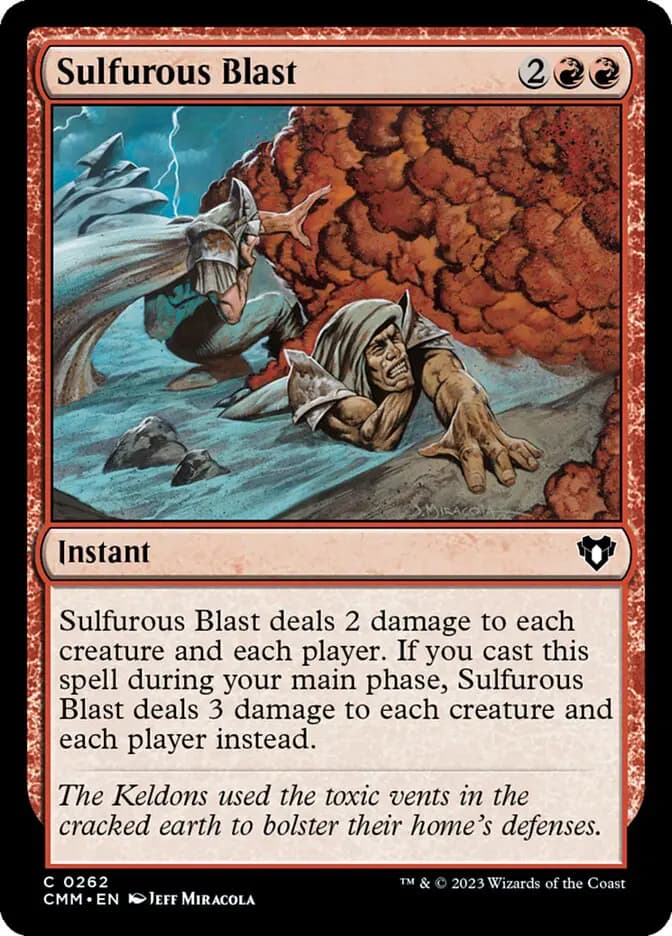 Card image of Sulfurous Blast