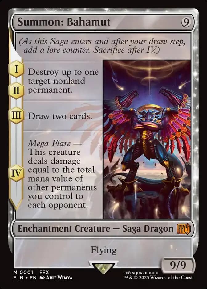 Card image of Summon: Bahamut