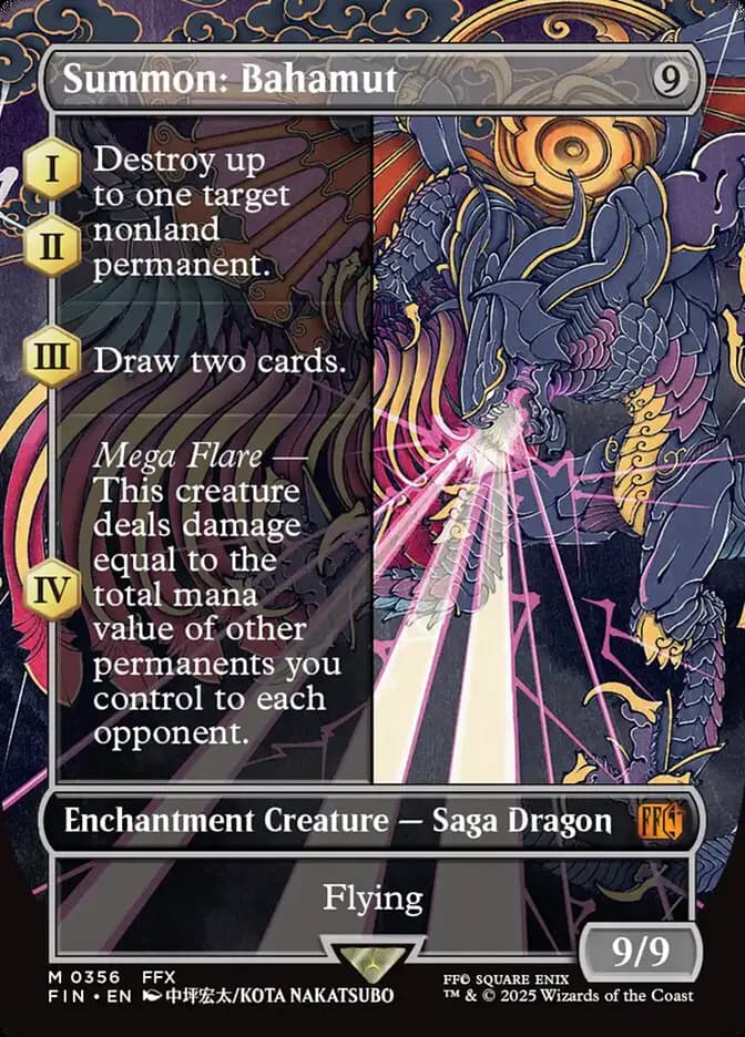 Card image of Summon: Bahamut