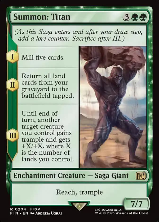 Card image of Summon: Titan