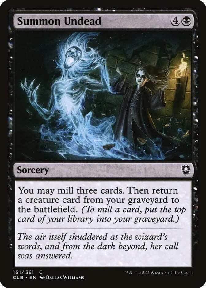Card image of Summon Undead