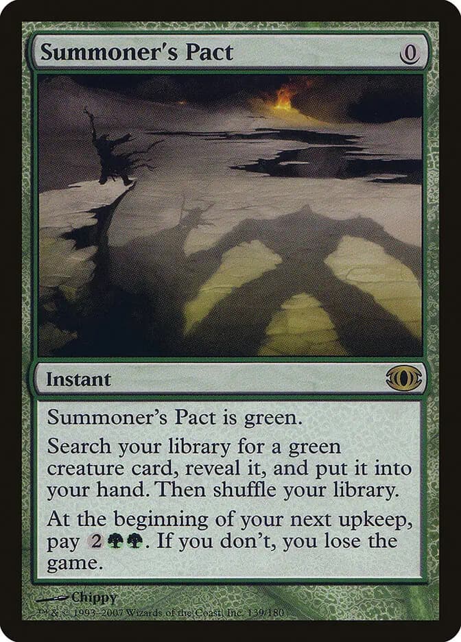 Card image of Summoner's Pact