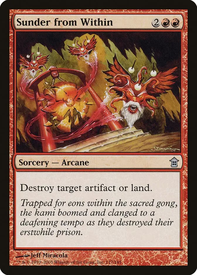 Card image of Sunder from Within