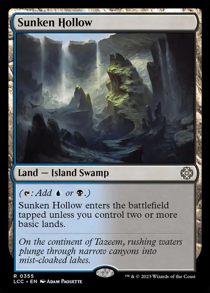 Card image of Sunken Hollow