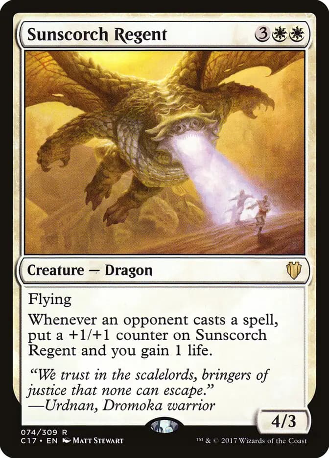 Card image of Sunscorch Regent