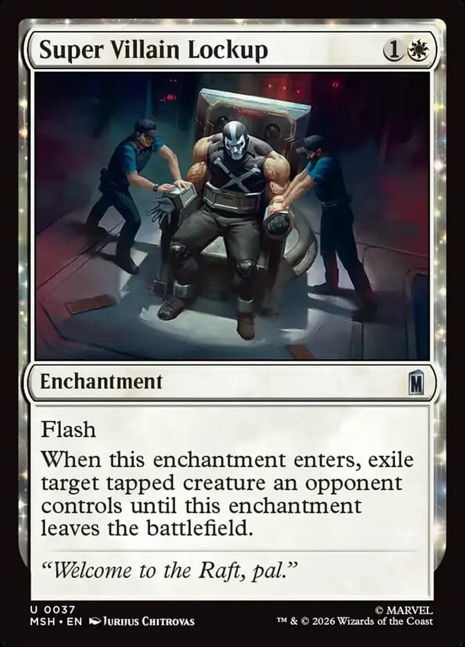 Card image of Super Villain Lockup