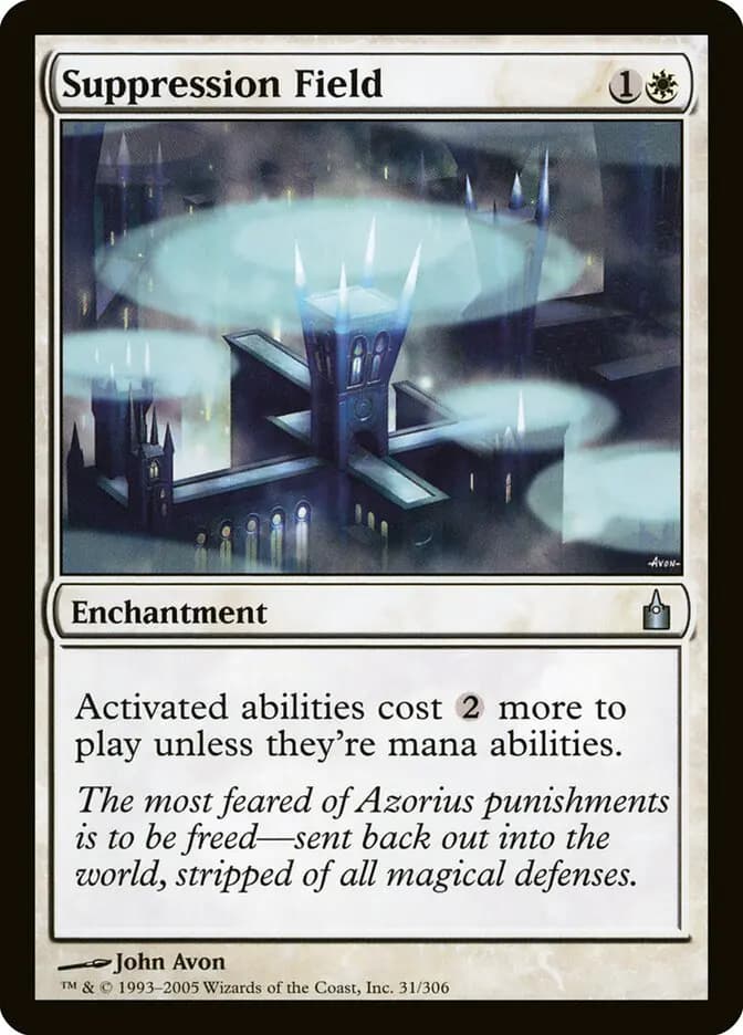 Card image of Suppression Field