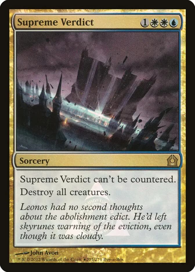 Card image of Supreme Verdict
