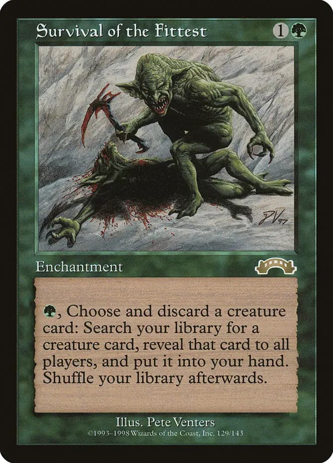 Card image of Survival of the Fittest