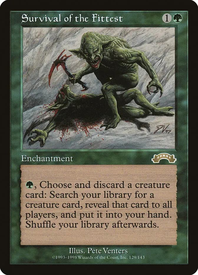 Card image of Survival of the Fittest