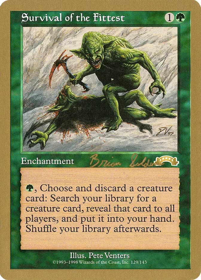 Card image of Survival of the Fittest