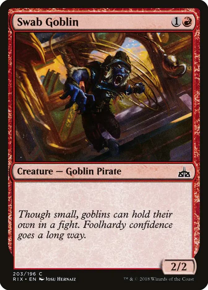 Card image of Swab Goblin