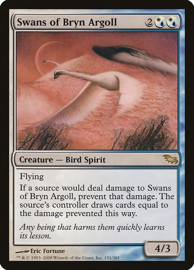 Card image of Swans of Bryn Argoll