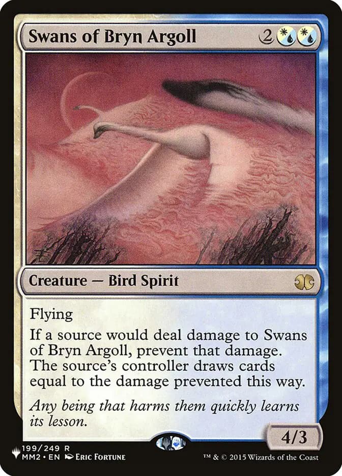 Card image of Swans of Bryn Argoll