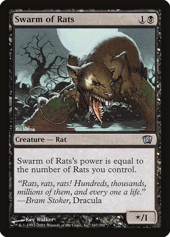 Card image of Swarm of Rats