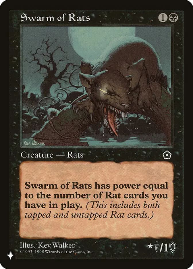 Card image of Swarm of Rats