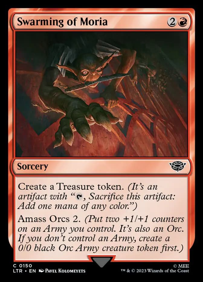 Card image of Swarming of Moria
