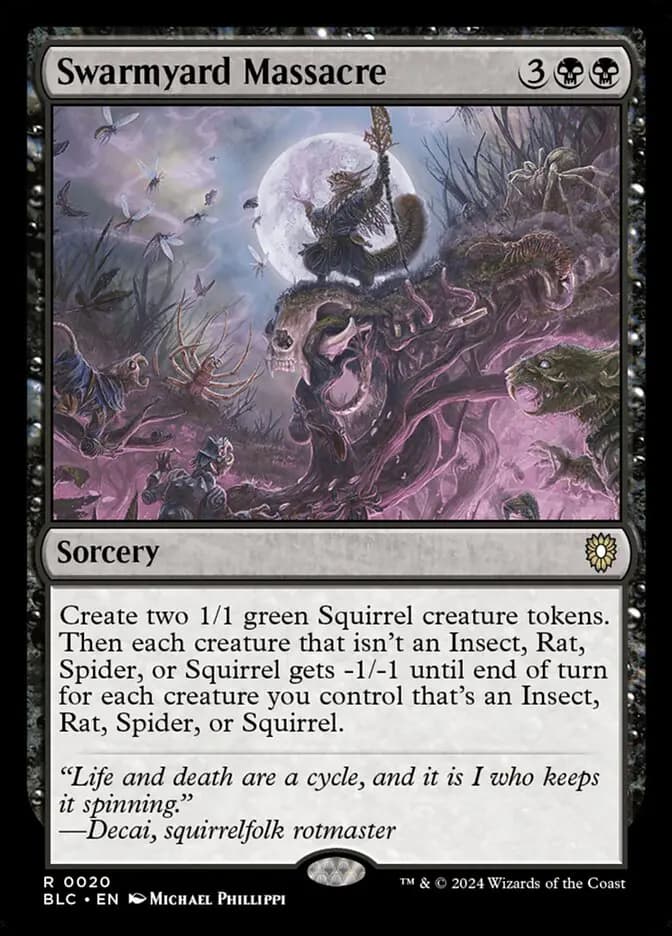 Card image of Swarmyard Massacre