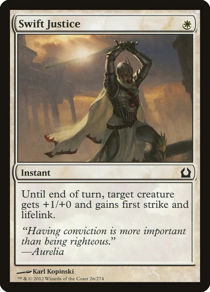 Card image of Swift Justice