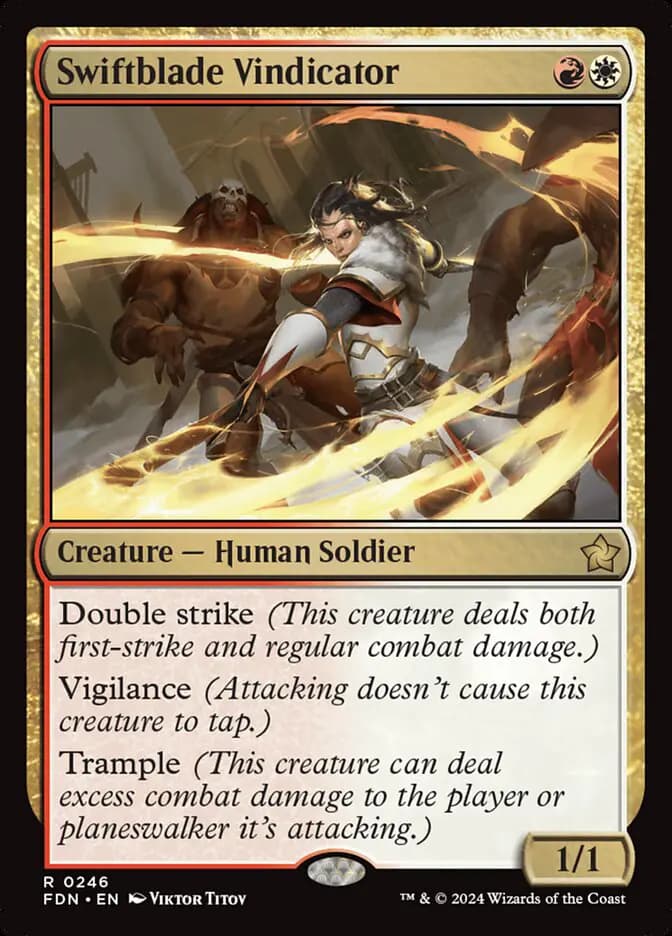 Card image of Swiftblade Vindicator