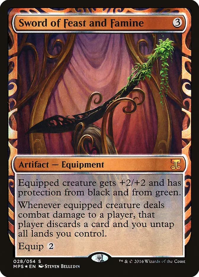 Card image of Sword of Feast and Famine