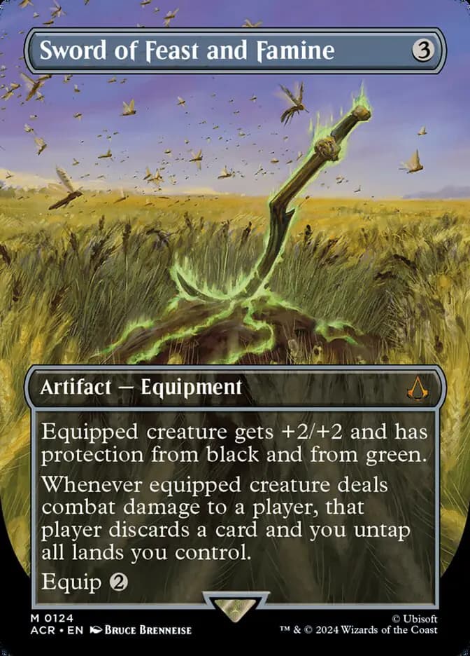 Card image of Sword of Feast and Famine