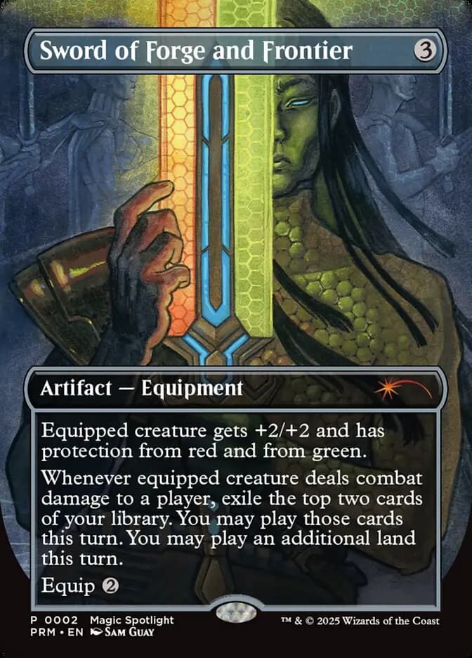 Card image of Sword of Forge and Frontier