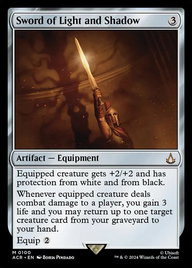 Card image of Sword of Light and Shadow