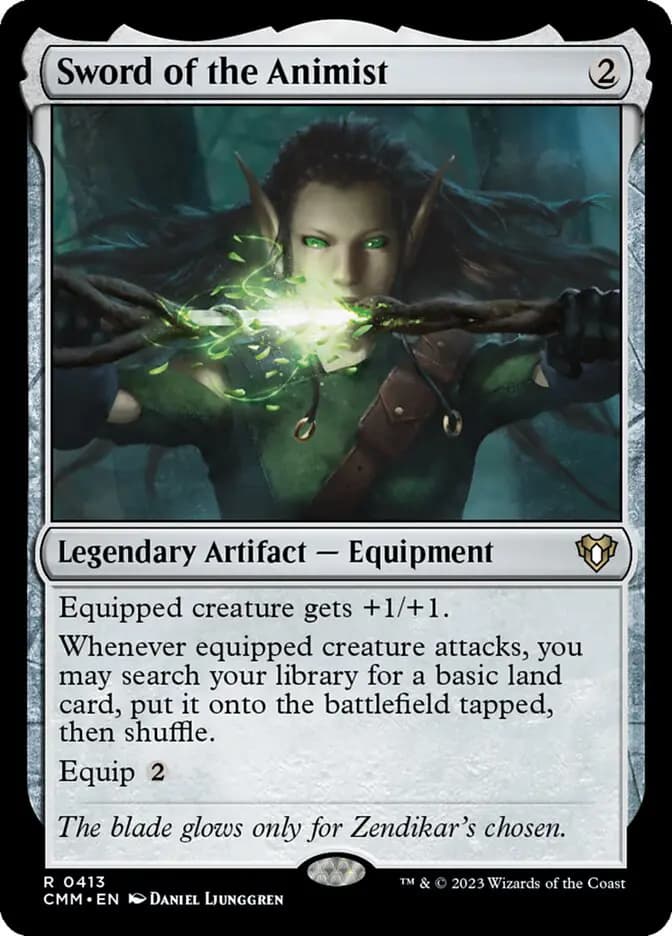Card image of Sword of the Animist