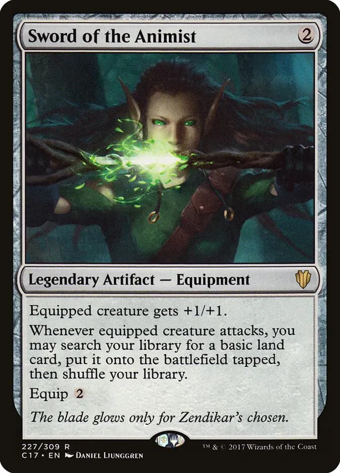 Card image of Sword of the Animist