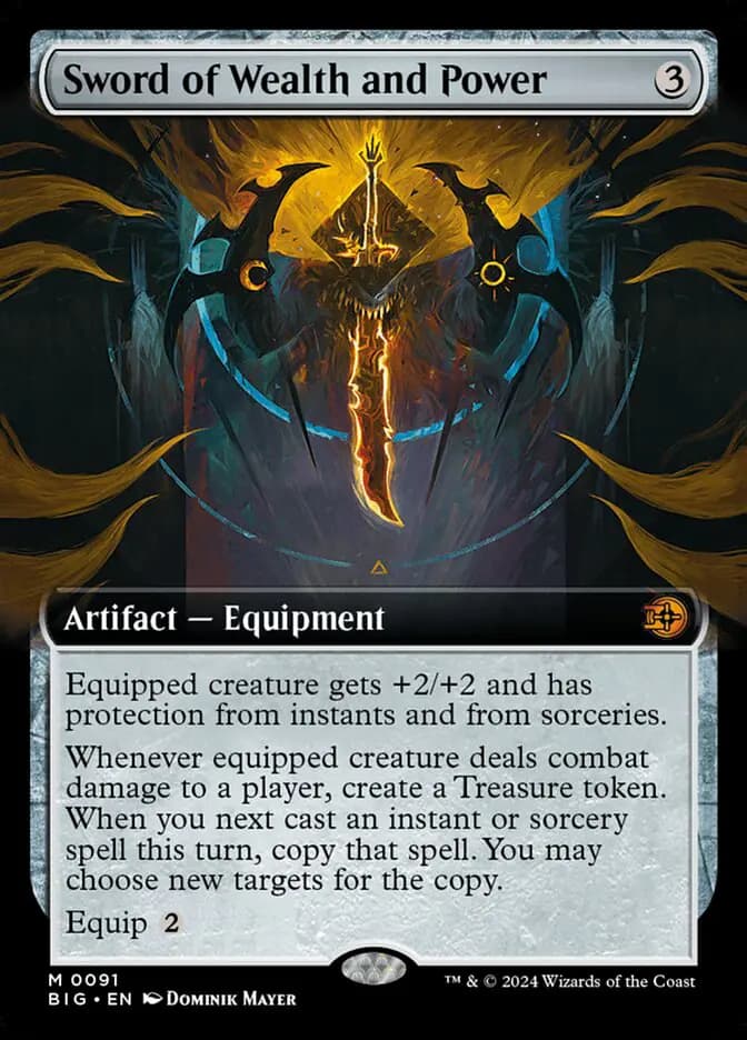 Card image of Sword of Wealth and Power