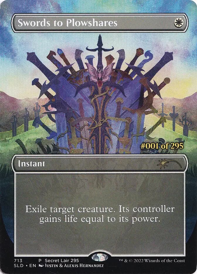 Card image of Swords to Plowshares