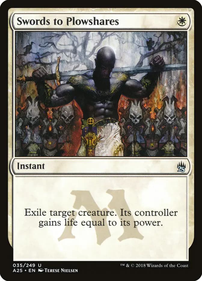 Card image of Swords to Plowshares
