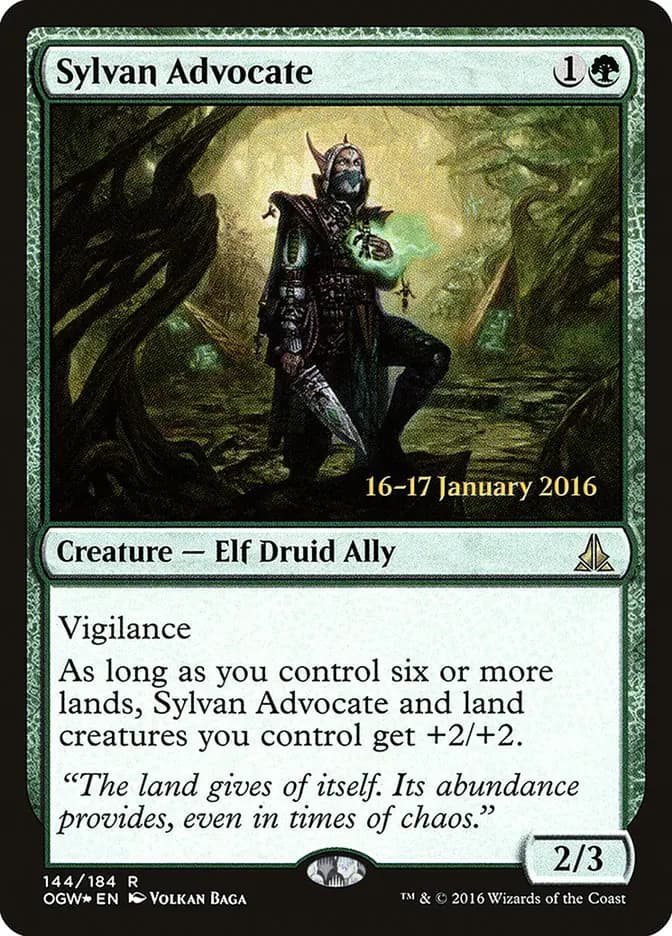 Card image of Sylvan Advocate
