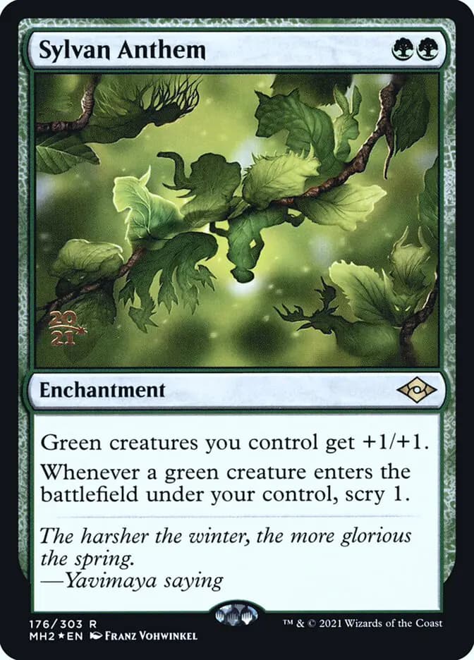 Card image of Sylvan Anthem