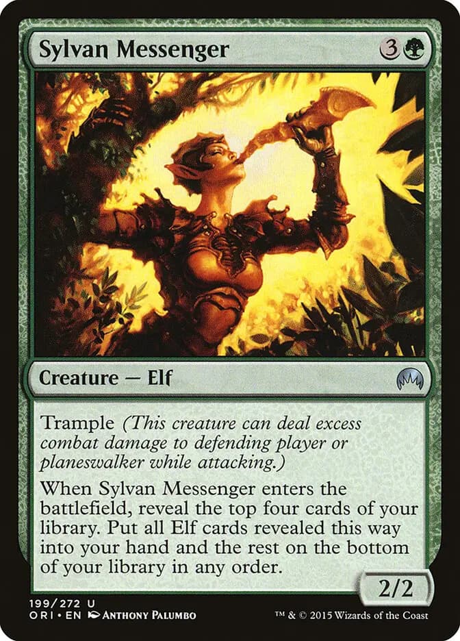 Card image of Sylvan Messenger