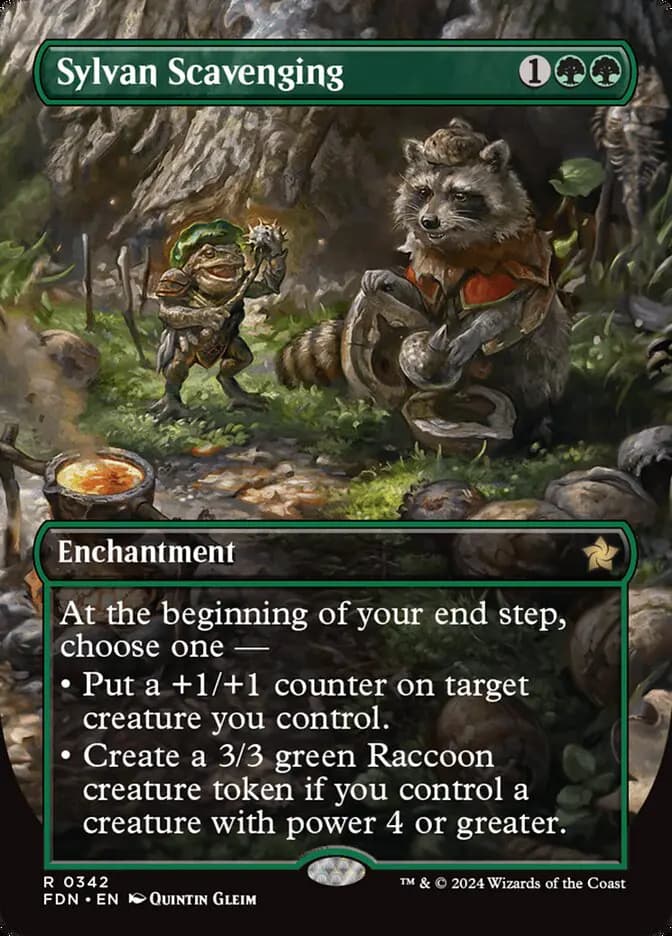 Card image of Sylvan Scavenging
