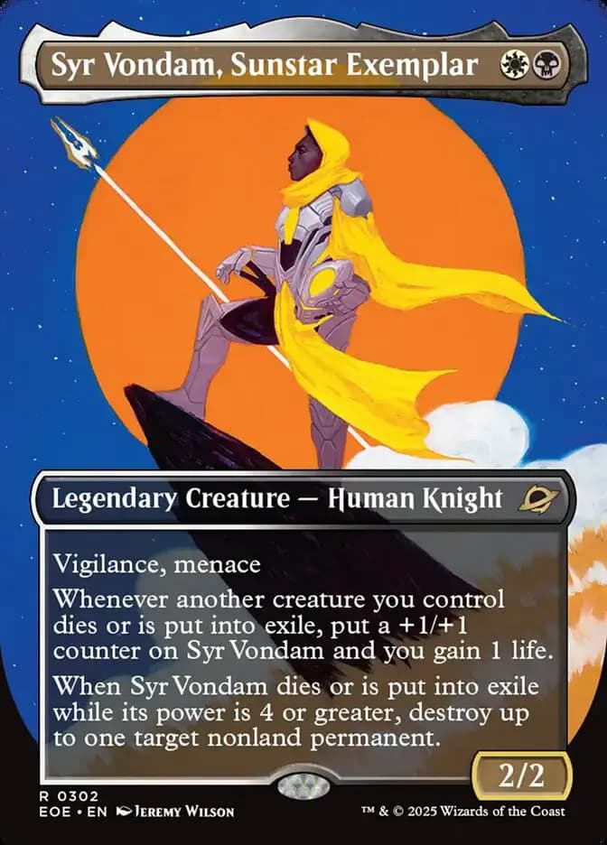 Card image of Syr Vondam, Sunstar Exemplar