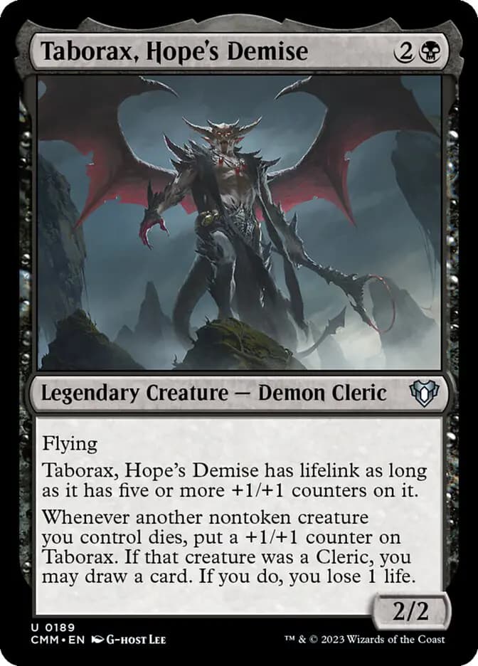 Card image of Taborax, Hope's Demise