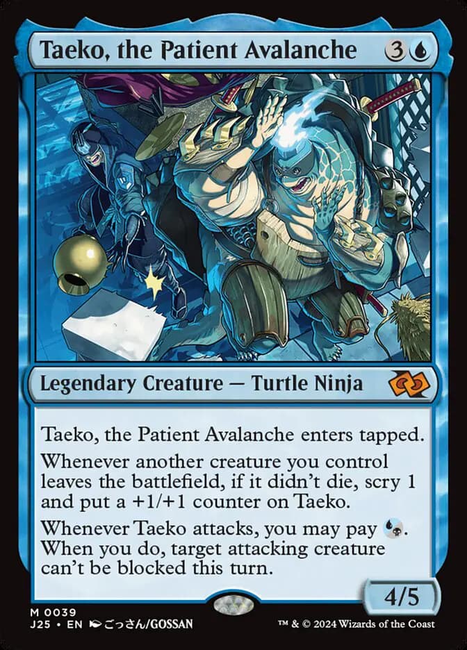 Card image of Taeko, the Patient Avalanche