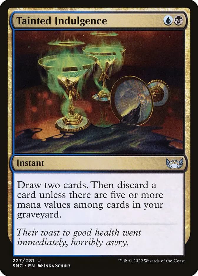 Card image of Tainted Indulgence