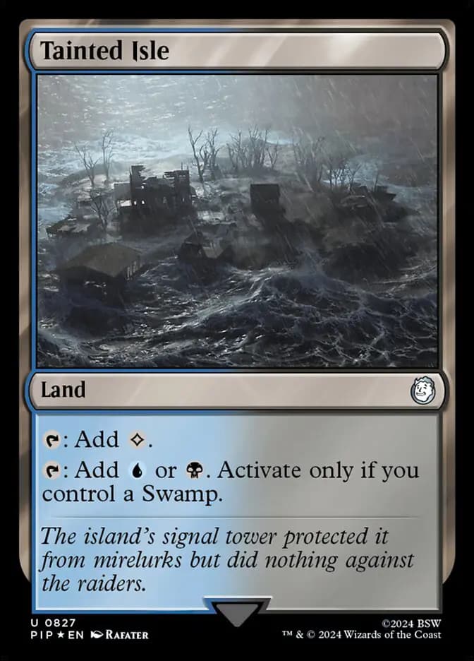 Card image of Tainted Isle