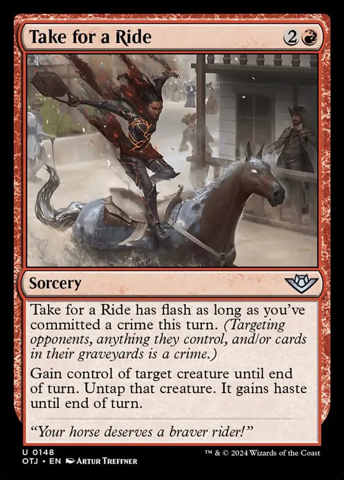 Card image of Take for a Ride