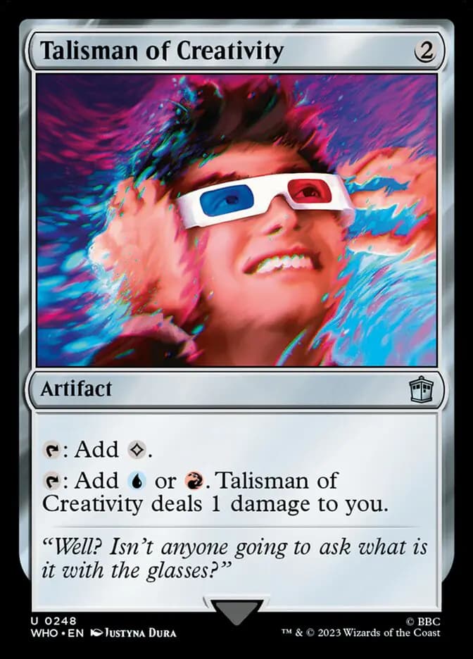 Card image of Talisman of Creativity