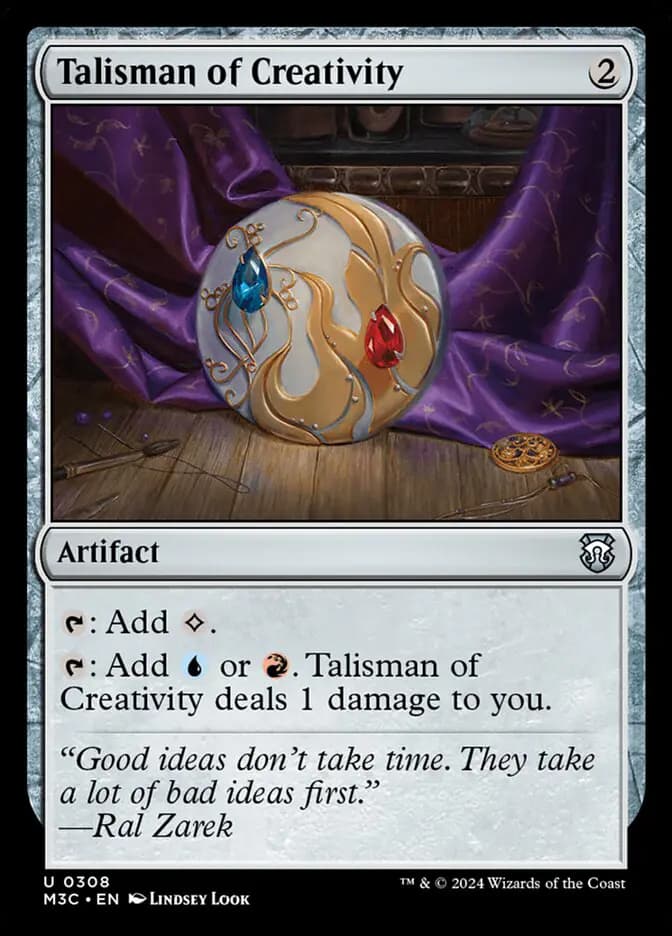 Card image of Talisman of Creativity