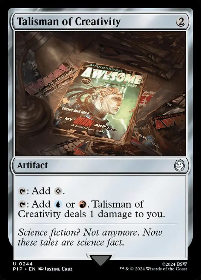 Card image of Talisman of Creativity