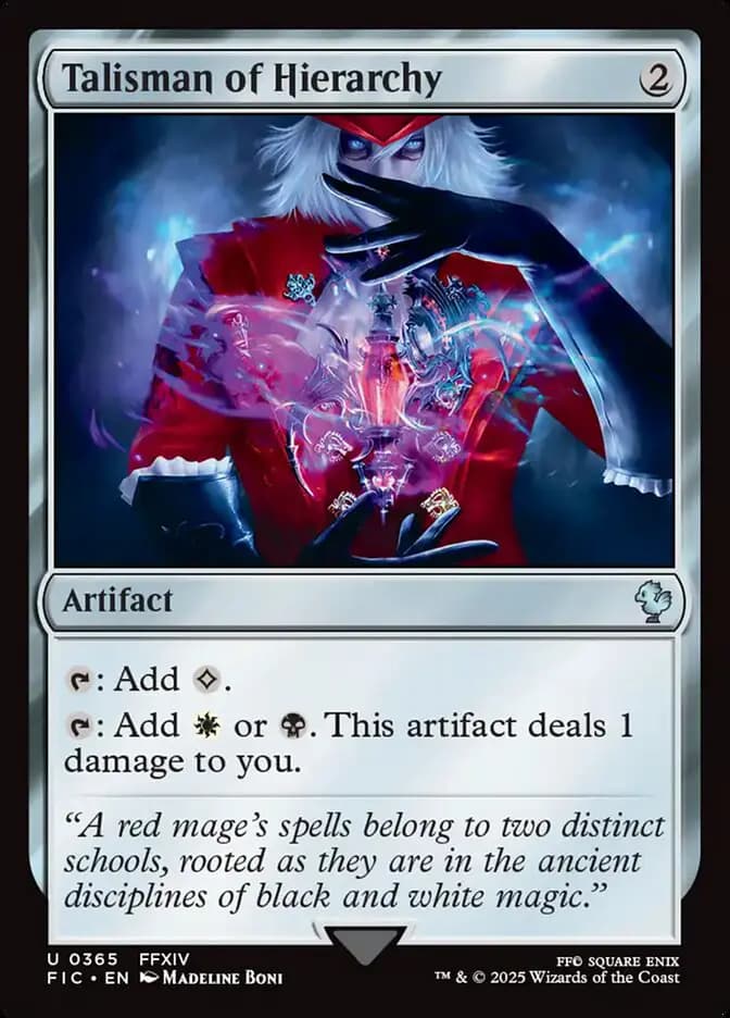 Card image of Talisman of Hierarchy