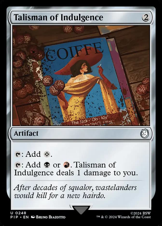 Card image of Talisman of Indulgence