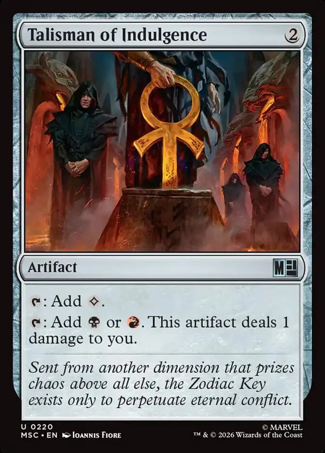 Card image of Talisman of Indulgence