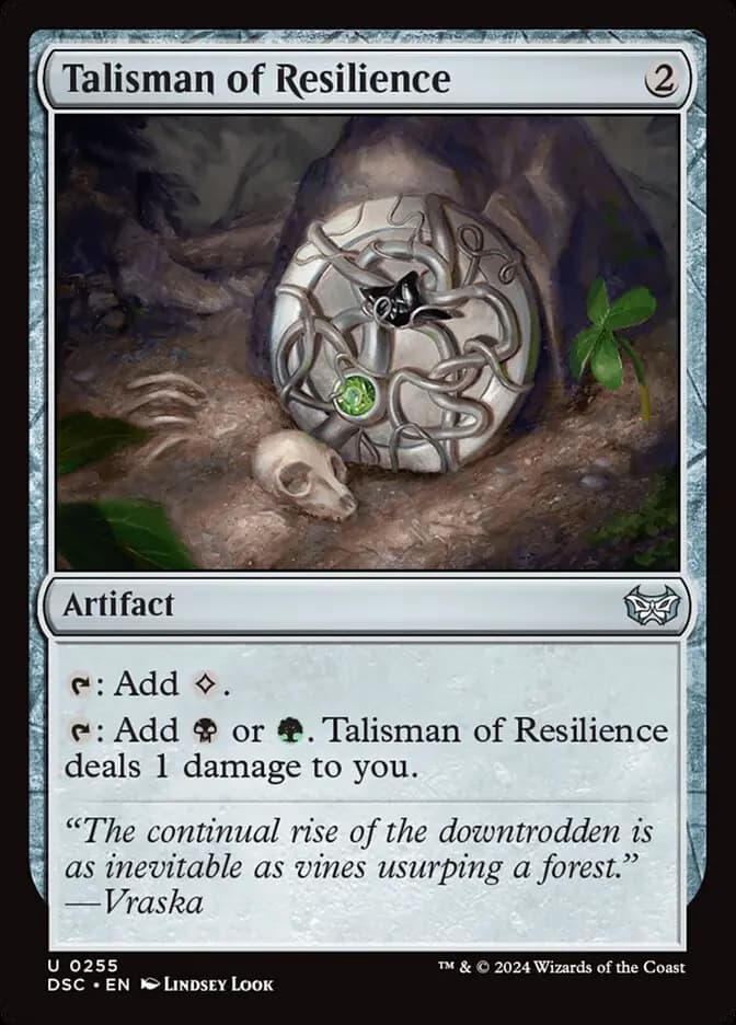 Card image of Talisman of Resilience